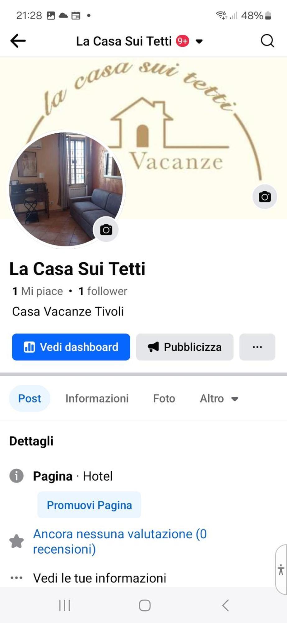 La Casa Sui Tetti Tivoli Exterior foto